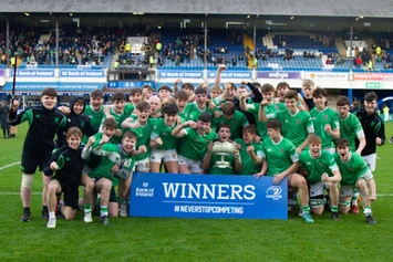 Ganzaka Senior School Rugby Team Wins Leinster Rugby Cup Final